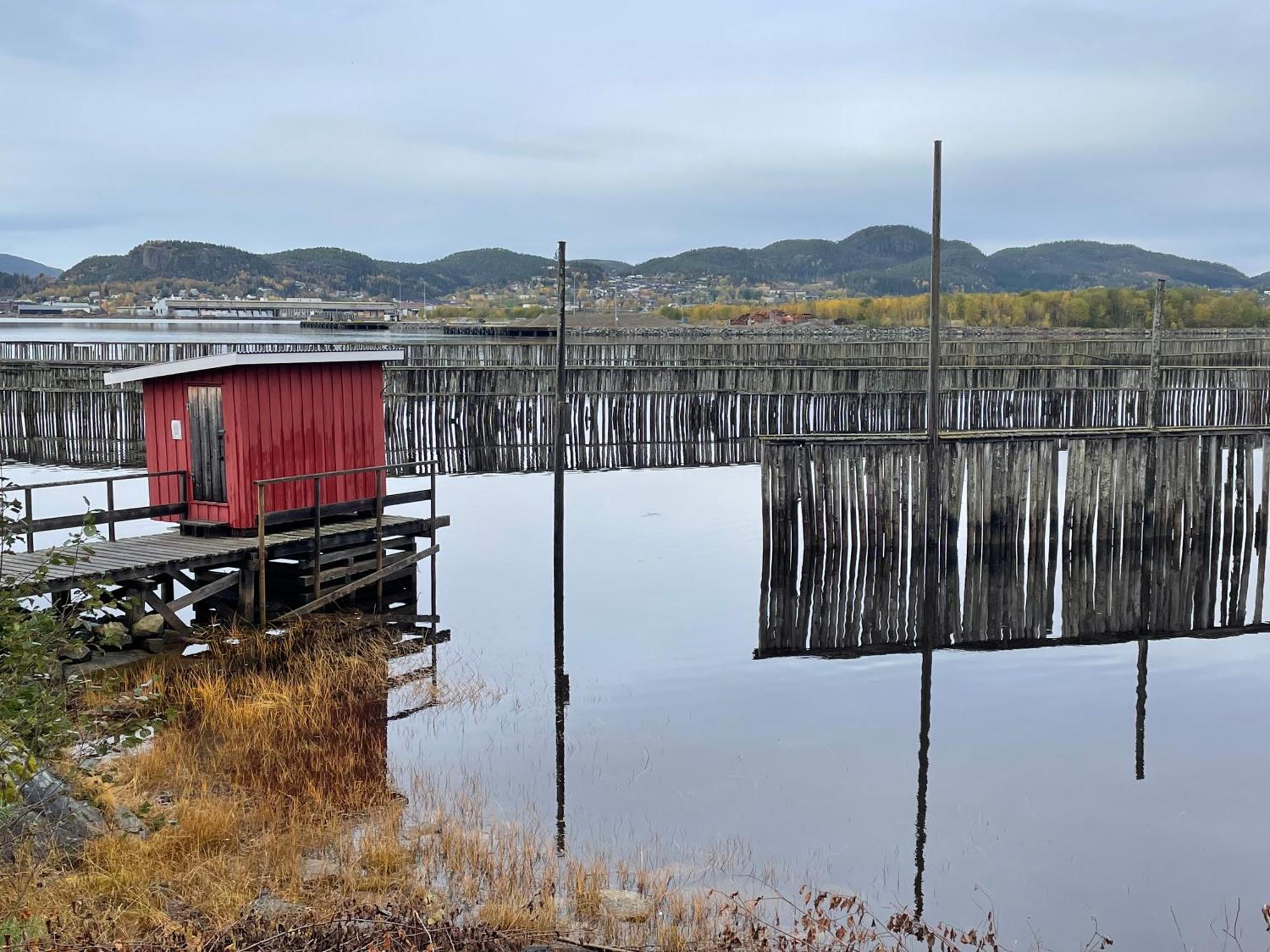 Stille Og Landlig, Men Sentrumsnaer Leilighet Apartment นัมซอส ภายนอก รูปภาพ